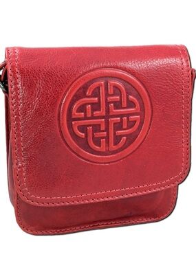 Lee River Morrigan Celtic Bag Red NWT